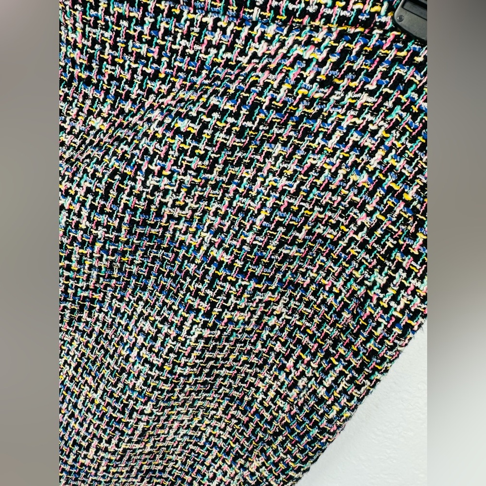 J. Crew Multi Color Metallic No. 2 Tweed Pencil Skirt - Picture 5 of 10
